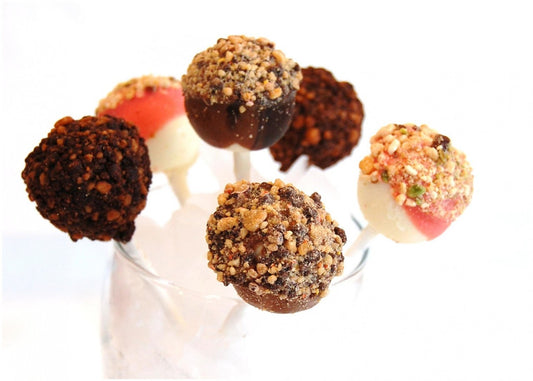 Gourmet Cheesecake Pop Assortment - 50 pieces per tray