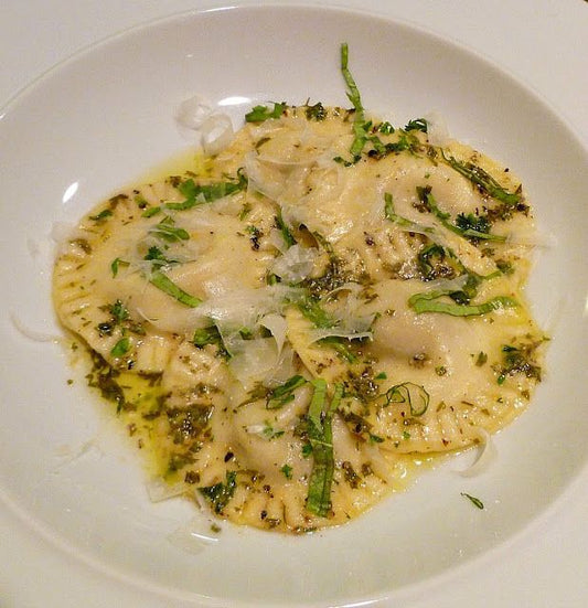Portabella & Goat Cheese Ravioli Meal