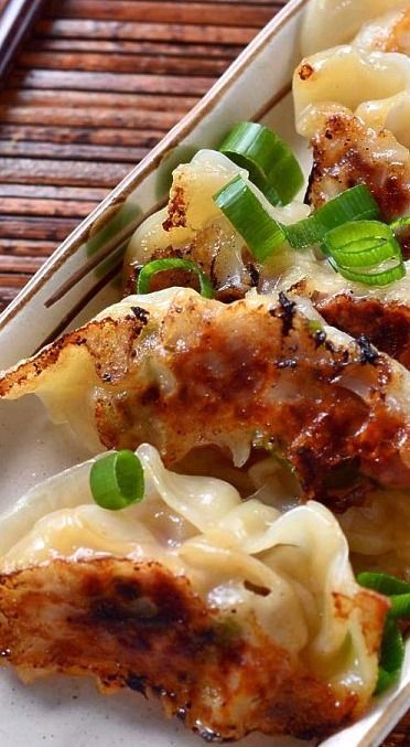Spicy Chicken Potstickers