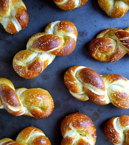 Gluten Free Soft Pretzel Twists - 1 Dozen