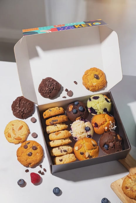 Keto Cookies & Jumbo Muffins Variety Gift Box