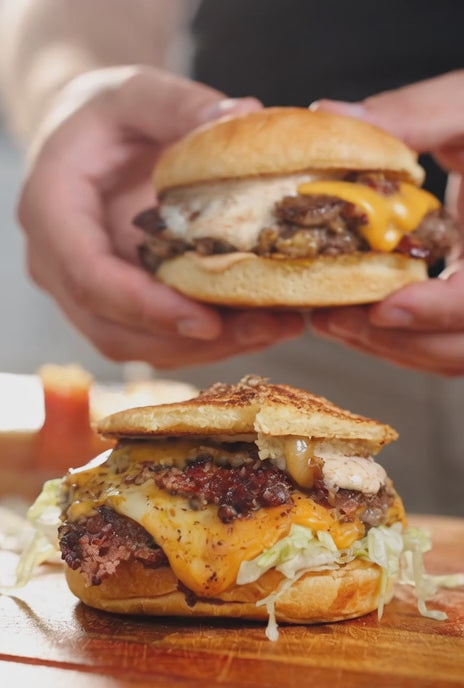 The Viral Crack Burger Duo
