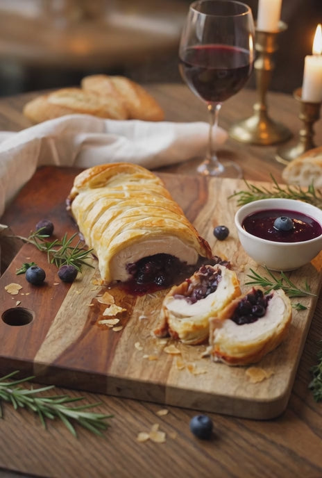 Blueberry Brie Bliss Turkey Wellington