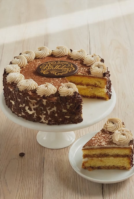 Velvet Espresso Tiramisu Dream Cake
