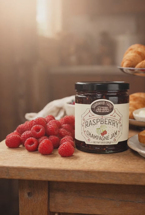 Brownwood Farms Raspberry Champagne Jam