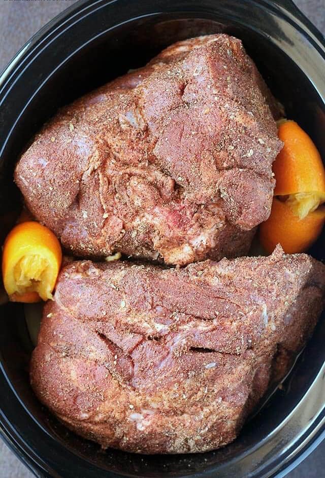 Slow Cooker Pork Roast Carnitas
