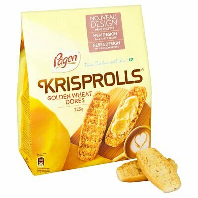 Pagen Krisprolls Golden Wheat (Pack of 5)