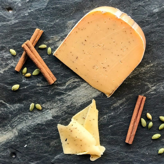 Pumpkin Spice Gouda Cheese - 8 oz