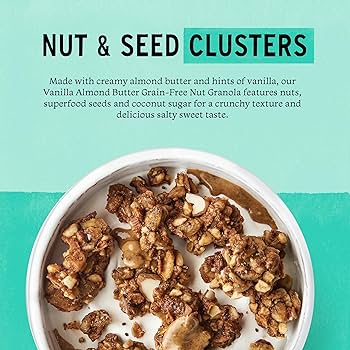 Purely Elizabeth Purely Elizabeth, Granola Vanilla Almond Butter MCT Grain Free, 8 oz - Pack of 3