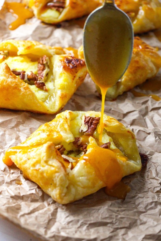 Delicate Pumpkin Praline Danish