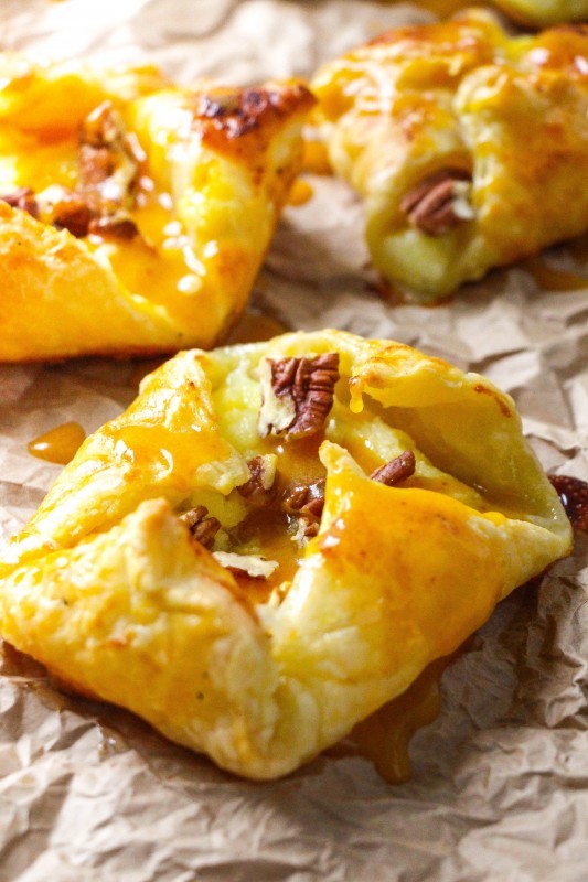 Delicate Pumpkin Praline Danish