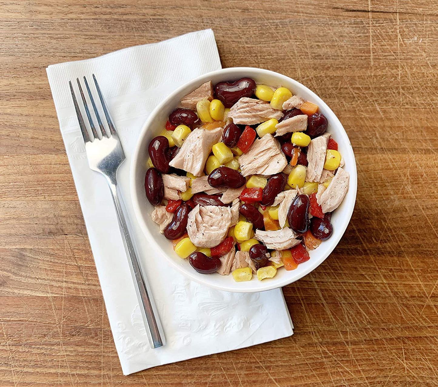 Wild Planet Foods Wild Tuna Bean and Corn Salad, 5.6 Oz - 12 per case