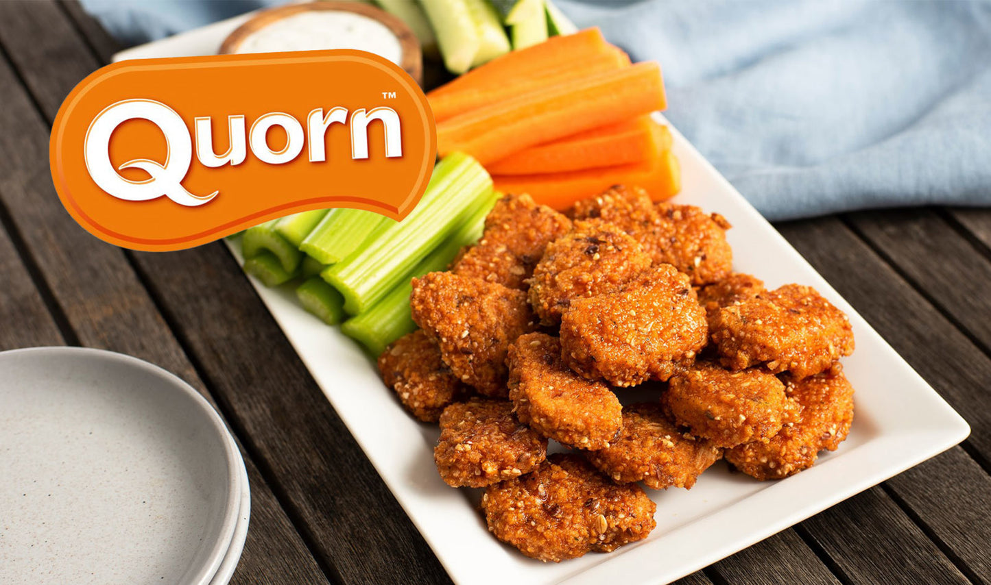 Chicken Meatless Nuggets - Quorn Foods - 32 oz - 8 per case