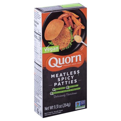 Quorn Plant Based Vegan Spicy Patty - 4.4 lb - 2 per case