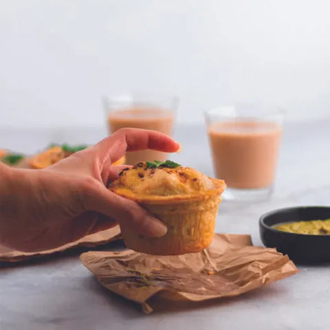 Paneer Tikka Masala Pie  - includes 12