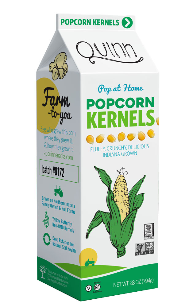 Pop at Home Popcorn Kernels, Unflavored, 28 Ounce, 3 Count