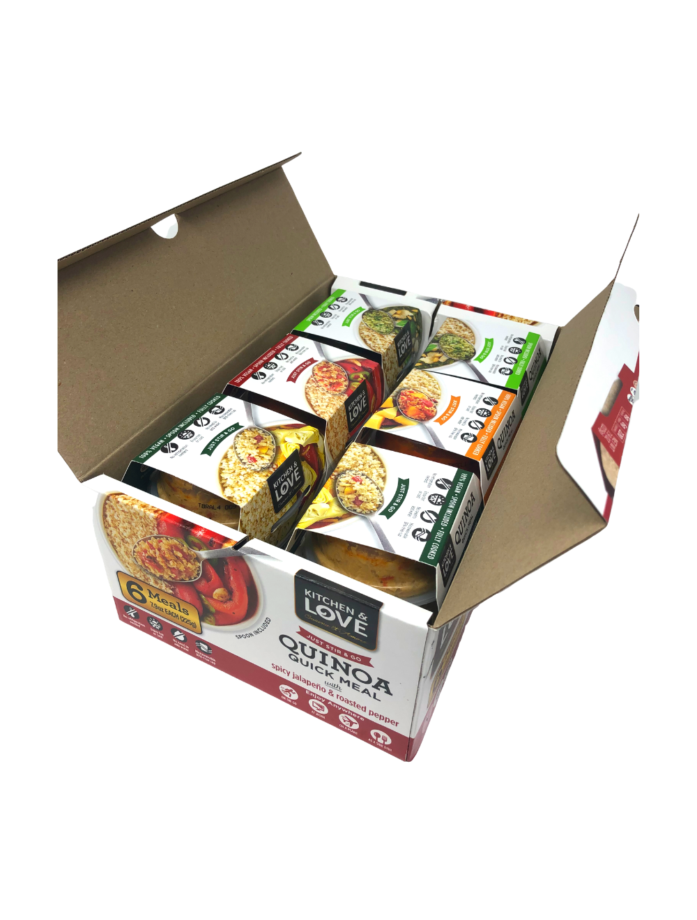 Quinoa Meal Variety Pack - Cucina & Amore - 6 Pack