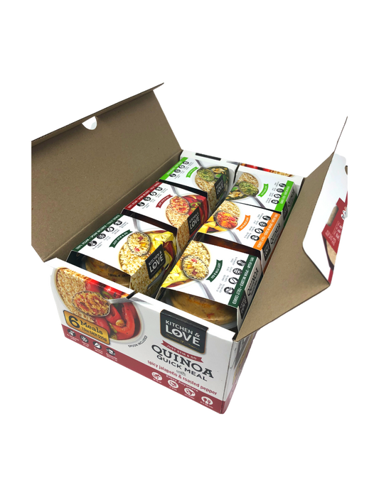 Quinoa Meal Variety Pack - Cucina & Amore - 6 Pack