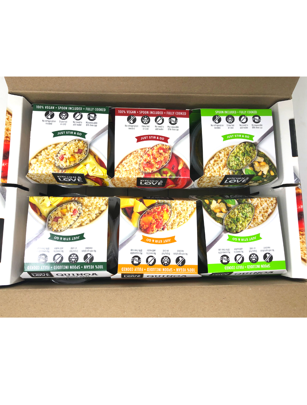 Quinoa Meal Variety Pack - Cucina & Amore - 6 Pack