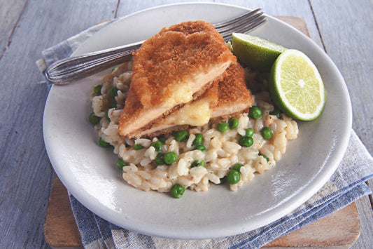Gruyere Meatless Chicken Cutlet - Quorn Foods- 7.7 oz - 10 per case