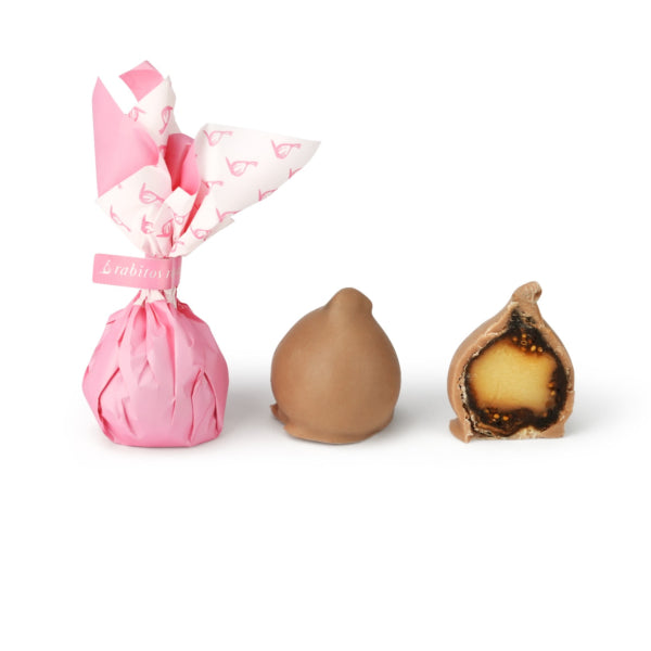Rabitos Royale Ruby Chocolate Fig Bonbons – 8 Piece Gift Box (5 oz / 142 g)