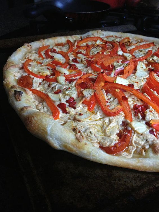 Gluten Free Plain Extra Protein w/ Raised Edge Pizza Crust, 12" - 12 per case