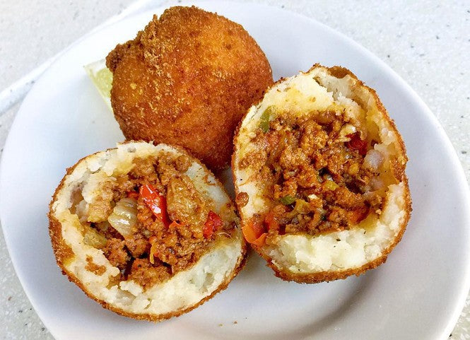 Papa Rellenas Stuffed Potato Balls - Rellenos - 100 pieces