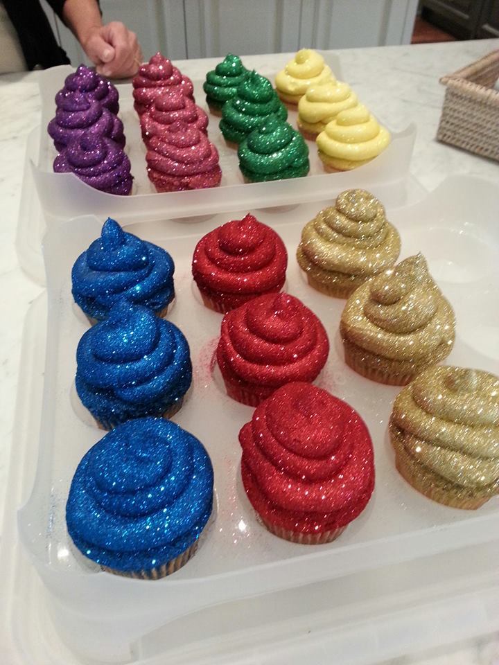 Glitterbomb Cupcakes - 1 Dozen
