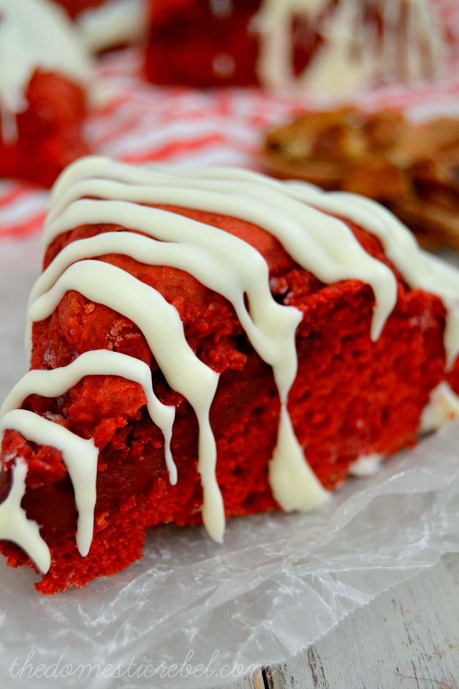 Red Velvet Scones - 1 Dozen
