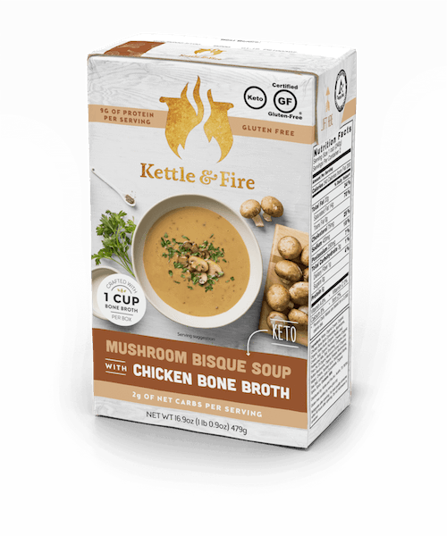 Mushroom Bisque Keto Soup - 2 Pack