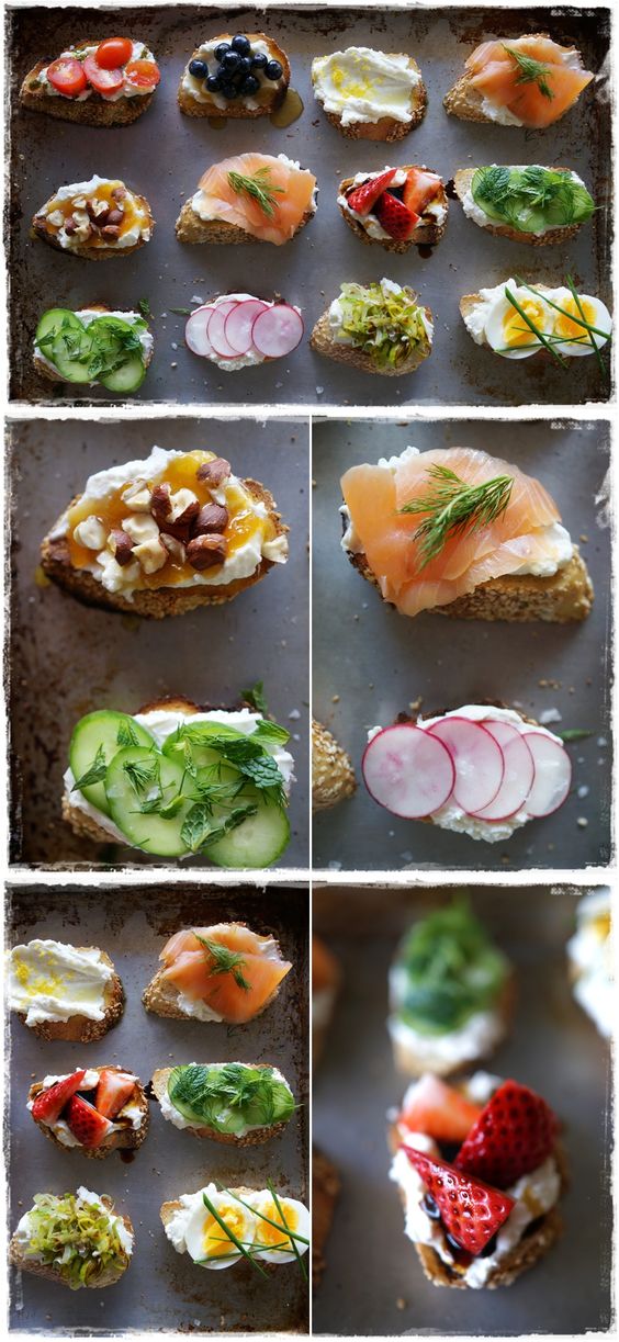 Two Bite Crostini Party Ideas w/ Recipes