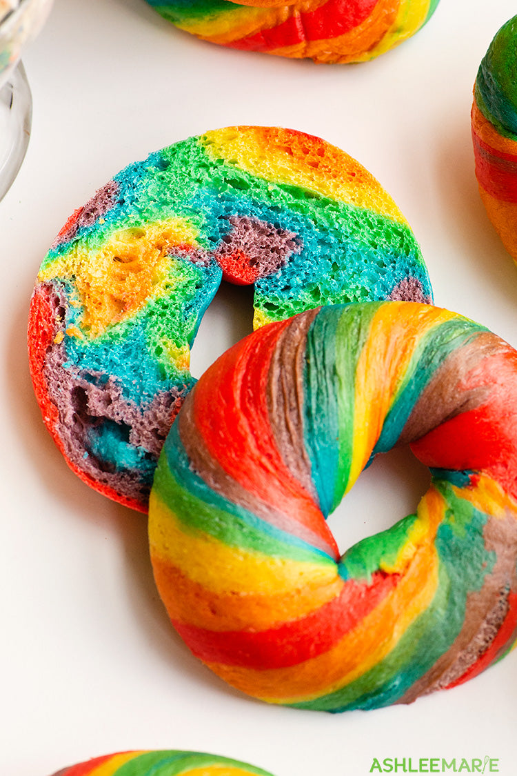 New York Style Rainbow Bagel - 75/Case