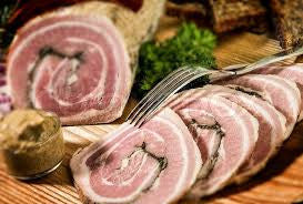 Rullepølse Pressed Loaf, Veal - 3 - 3.5 lb - Unsliced