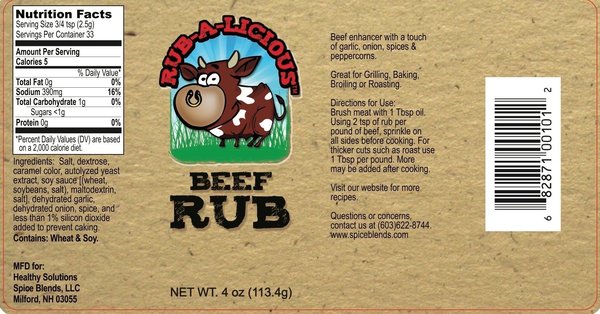 Rub-A-Licious Gift Pack - 3 rubs
