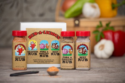 Rub-A-Licious Gift Pack - 3 rubs
