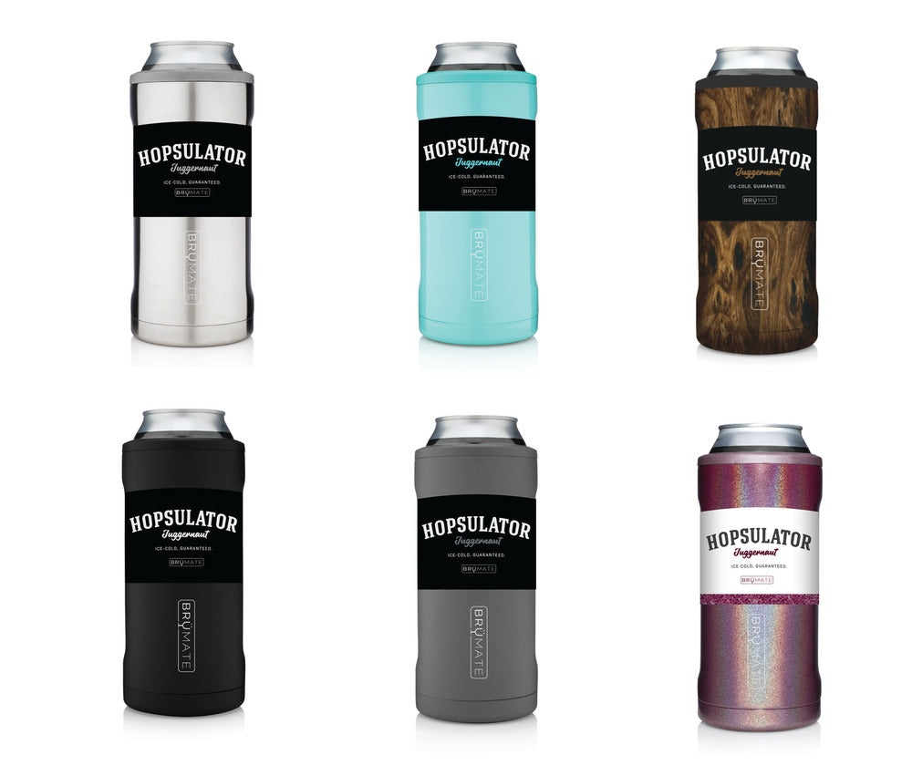 Winesulator + 2 Uncork'd XL Wine Glasses/Lid | GLITTER CHARCOAL | BrüMate