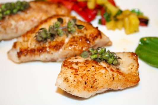 Wild Alaskan Halibut Fillets - 8 of 6 oz each