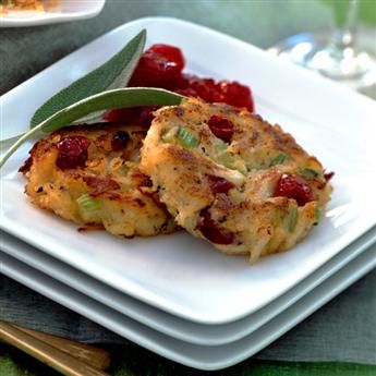 Sage and Cranberry Crab Cakes - 4 of 8 oz. each