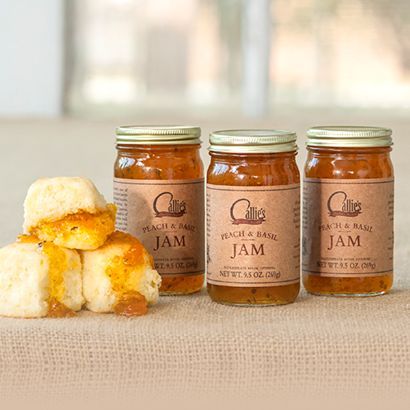 Sallie's Greatest Peach Basil Jam