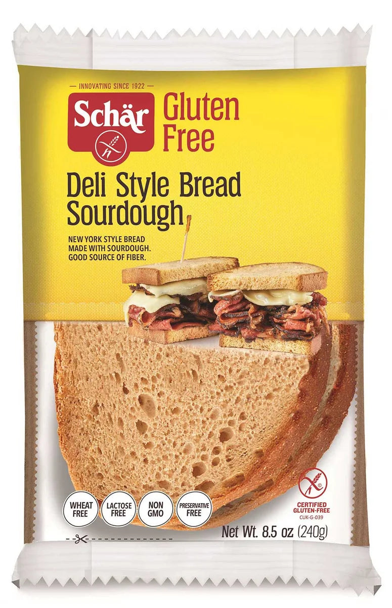 Schar Gluten Free Deli Style Sourdough Bread - 8.5 oz - 5/Case