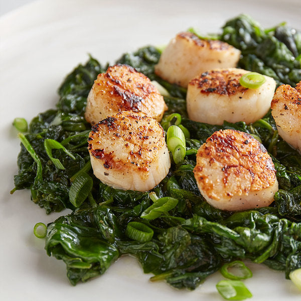 IQF 20/30 Size Dry Sea Scallops 5 lb - 2/Case