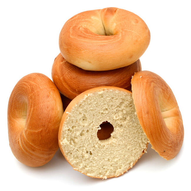 Schar Gluten Free Plain Bagels - 14.1 oz - 4/Case