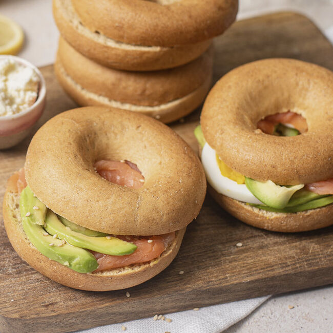 Schar Gluten Free Plain Bagels - 14.1 oz - 4/Case
