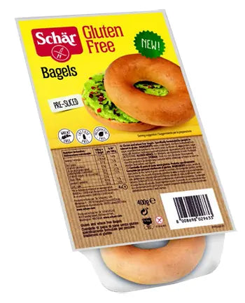 Schar Gluten Free Plain Bagels - 14.1 oz - 4/Case