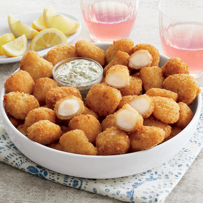 Gourmet Large Breaded Sea Scallops - 2.5 lb - 6/Case