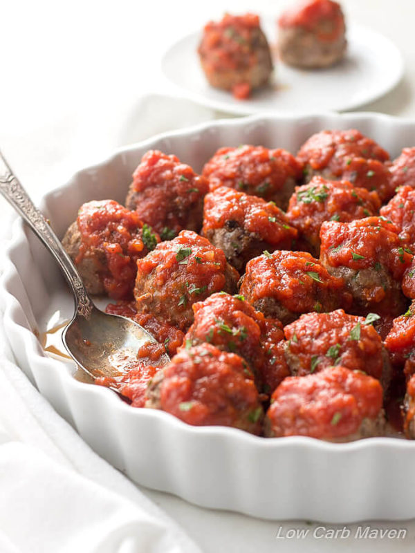Sugar Free Pork Meatballs - 1 lb