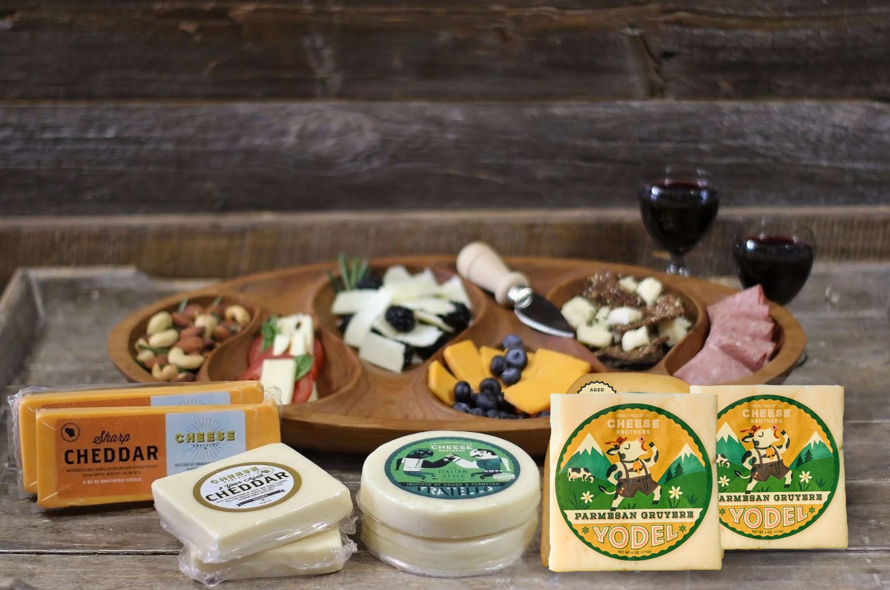 Sharp & Flavorful Cheese Box (8 Cheeses) – The Table Gourmet