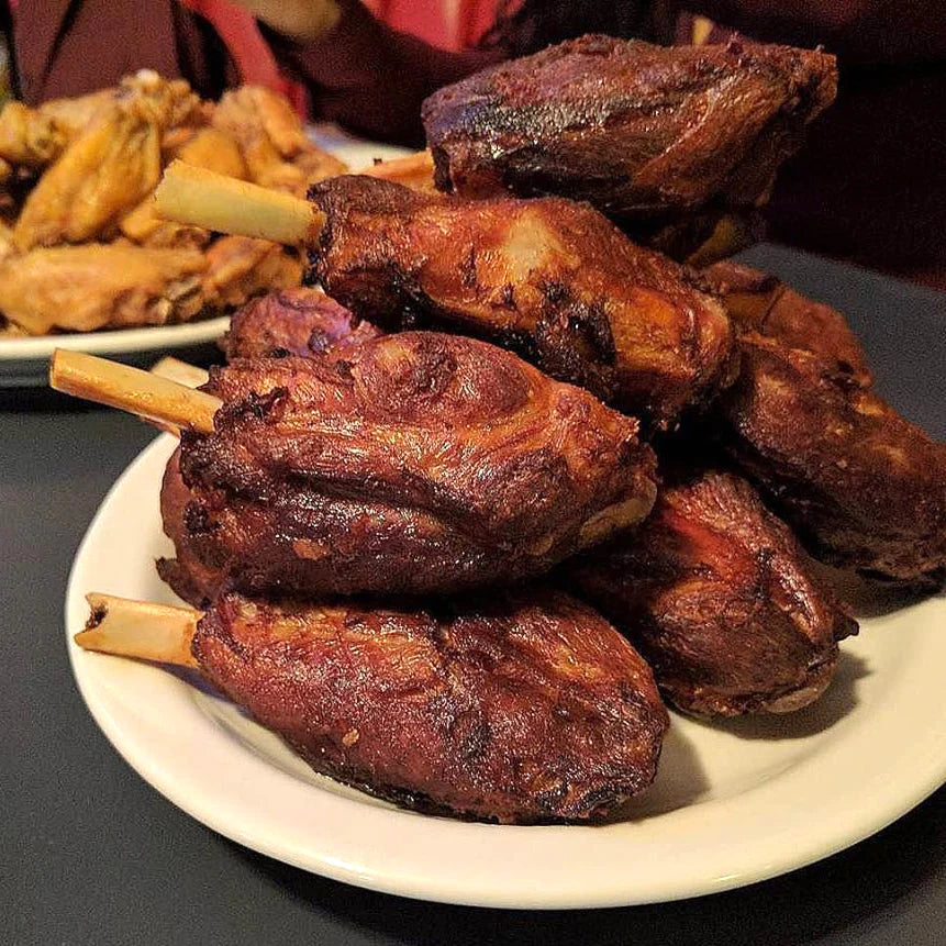 Hatfield Red's Legendary Ribeez Fully Cooked 1/2 Pork Shank - 12 lb