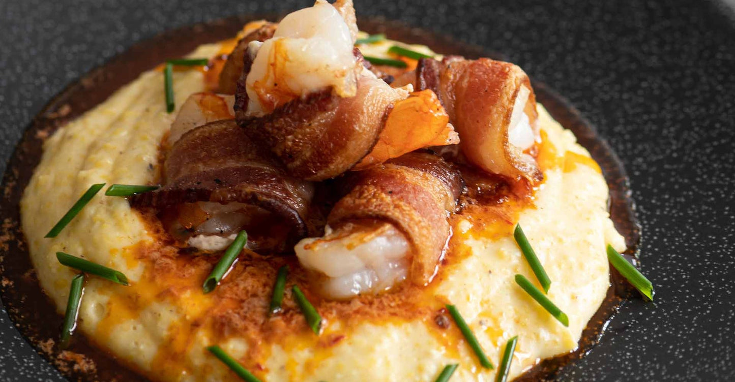Bacon Wrapped Shrimp - tail off - 100/Case