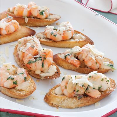 Island Shrimp Canapes - 50 pieces per tray
